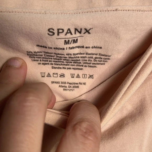 Spanx Higher Power Cream Short Size Medium - Picture 3 of 4
